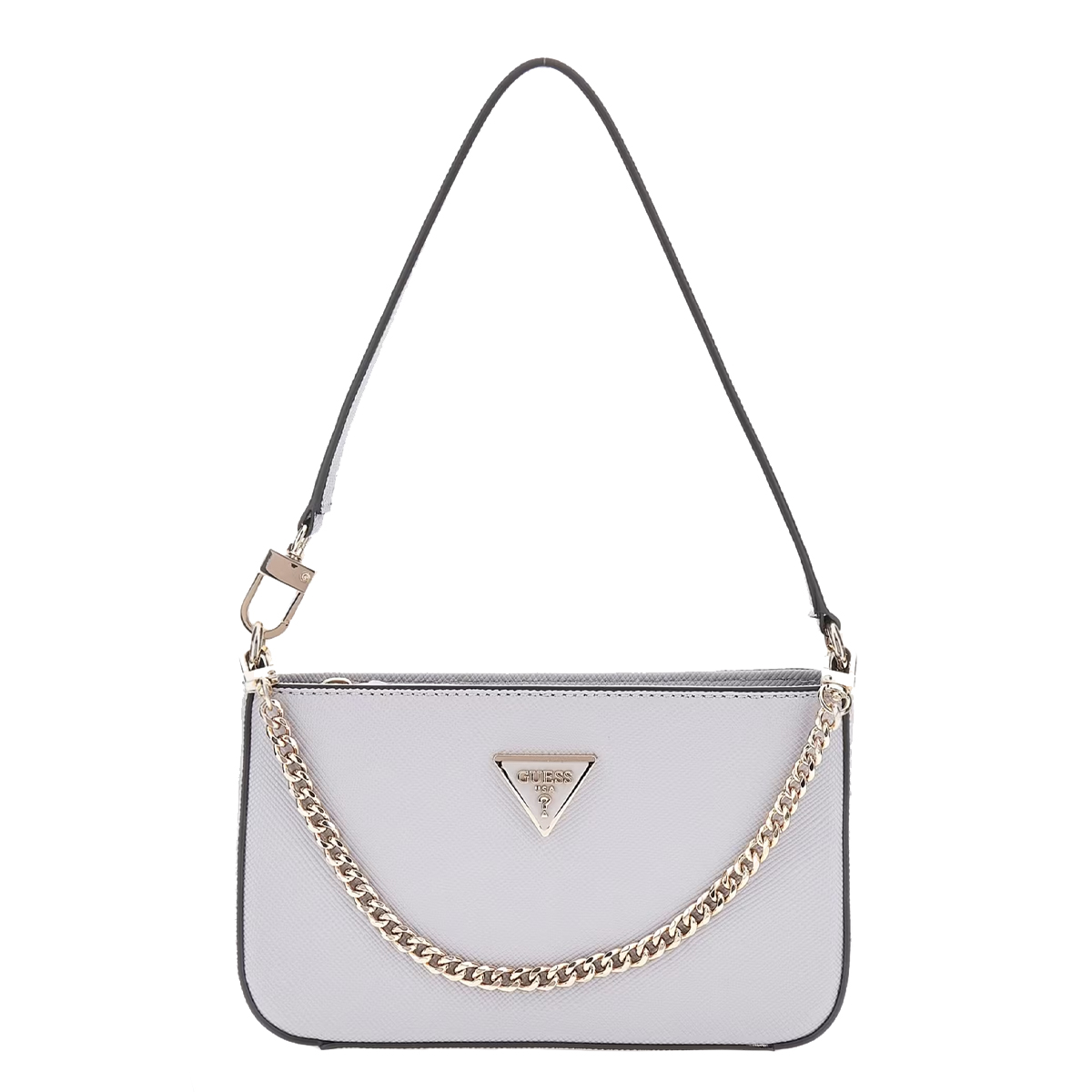 Guess Noelle Mini Lavendar Grey Handbag - 1 Guess Noelle Mini Lavendar Grey Handbag - 1