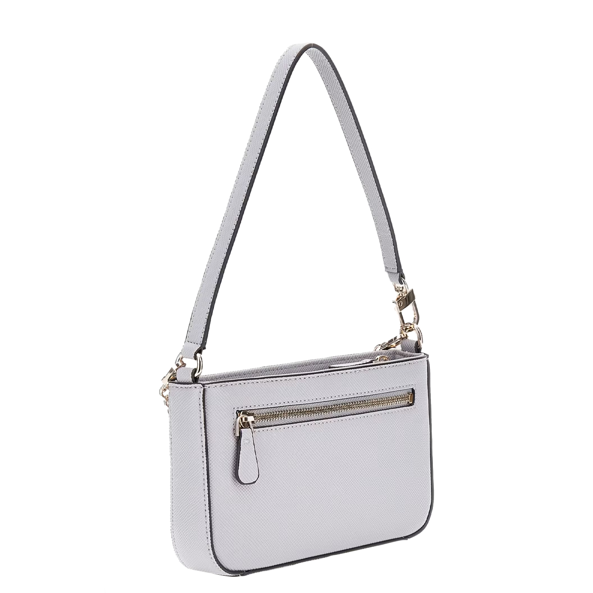 Guess Noelle Mini Lavendar Grey Handbag - 4 Guess Noelle Mini Lavendar Grey Handbag - 4