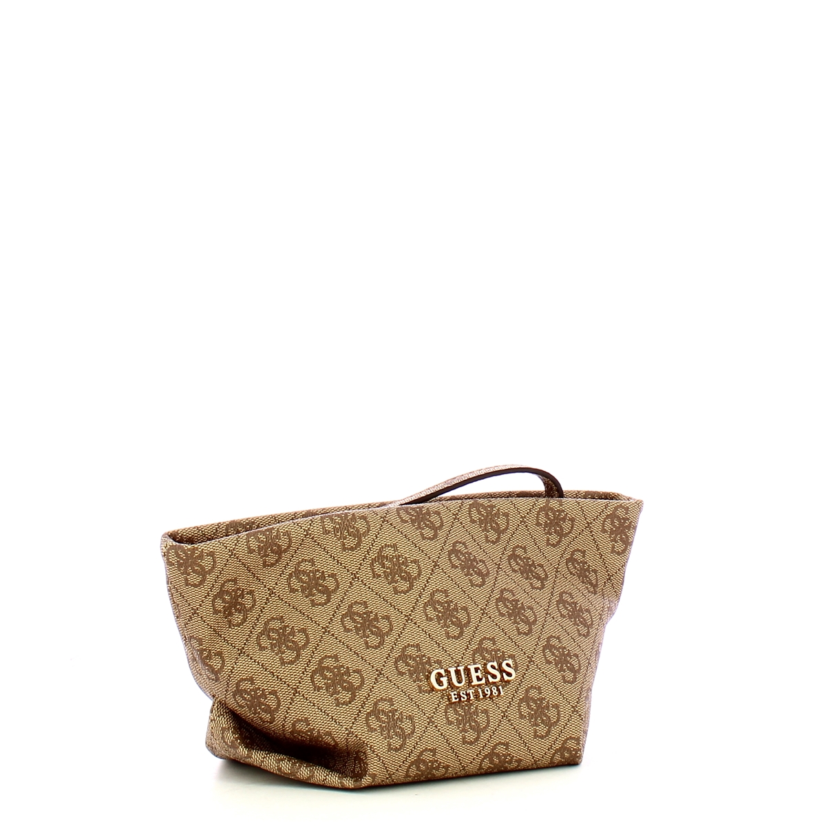 Guess Bustina Eco Evaine Latte Logo Brown - 2 Guess Bustina Eco Evaine Latte Logo Brown - 2