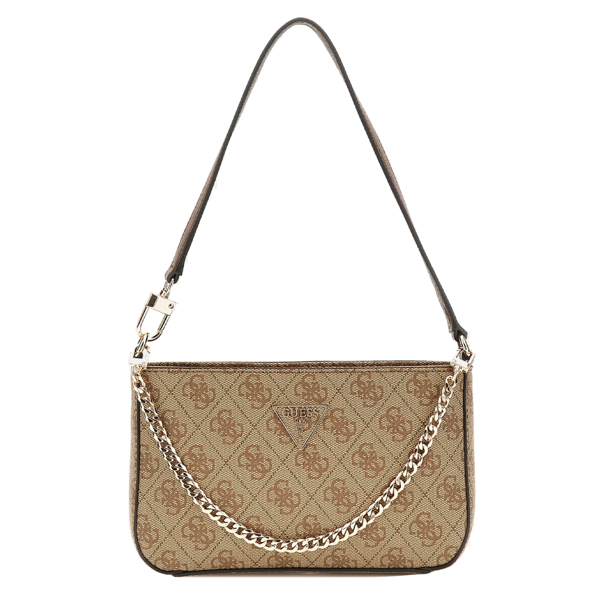Guess Borsa a mano Noelle Mini Latte Logo Brown - 1 Guess Borsa a mano Noelle Mini Latte Logo Brown - 1