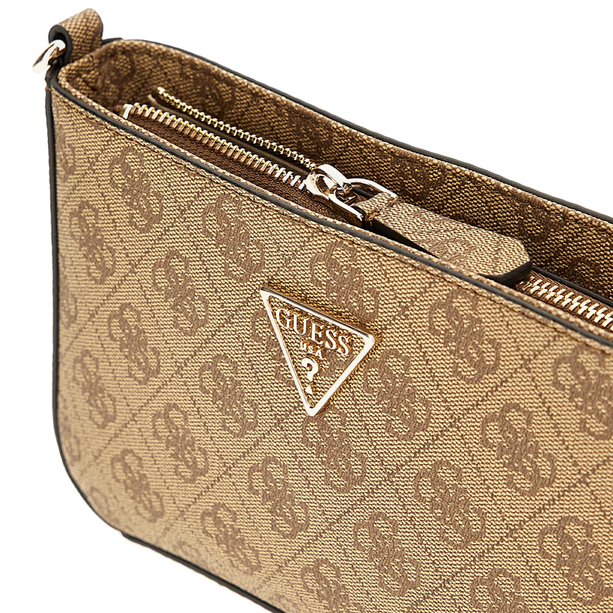 Guess Borsa a mano Noelle Mini Latte Logo Brown - 4 Guess Borsa a mano Noelle Mini Latte Logo Brown - 4