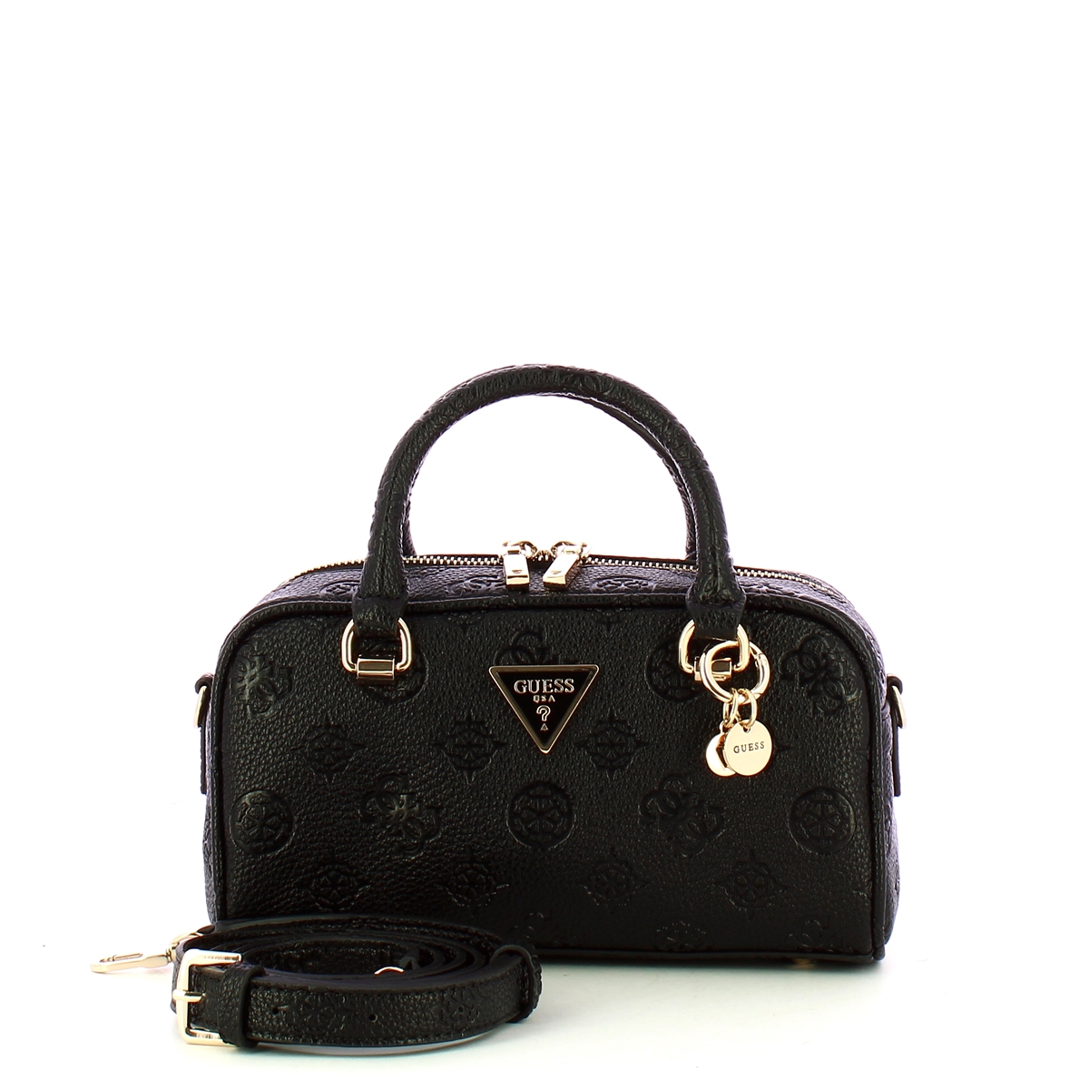 Guess Borsa a mano Cresidia Small Black - 4
