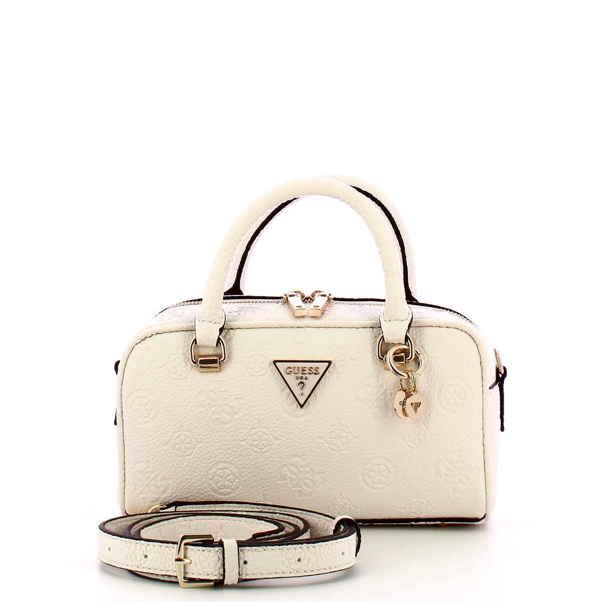 Guess Borsa a mano Cresidia Small Off White - 4