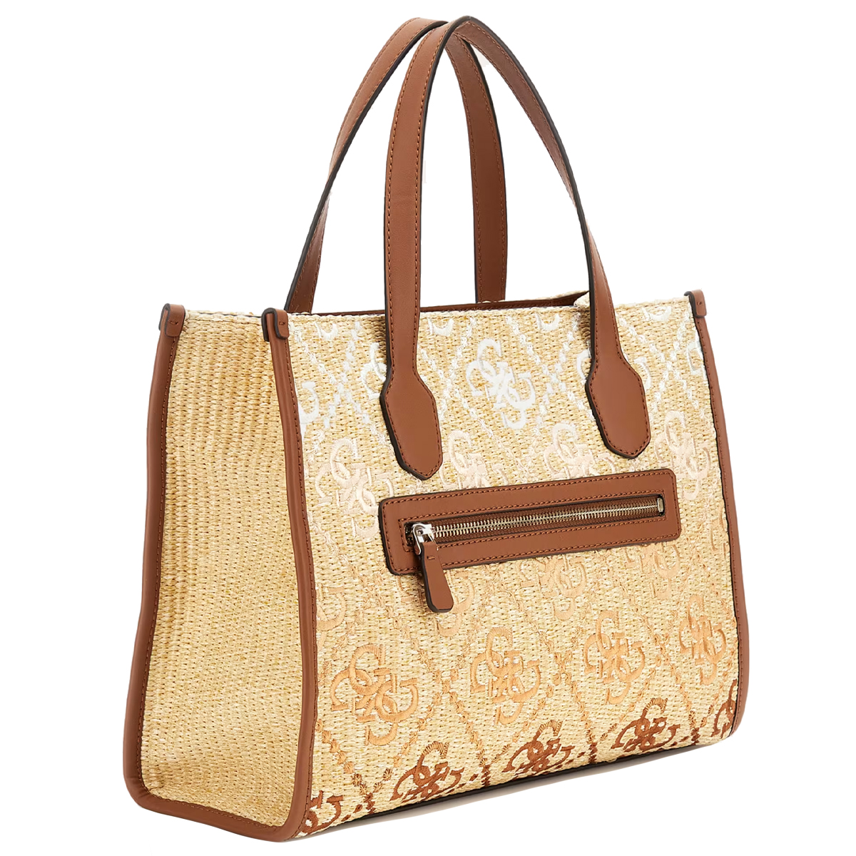 Guess Borsa a mano Silvana 4G Cognac Logo - 2 Guess Borsa a mano Silvana 4G Cognac Logo - 2