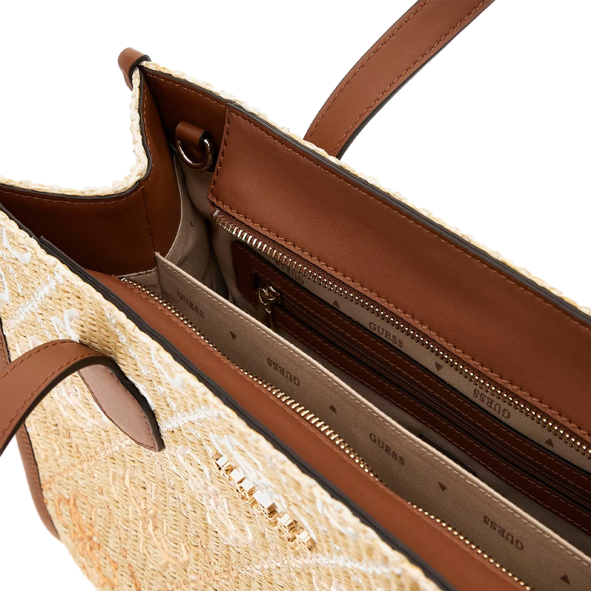 Guess Borsa a mano Silvana 4G Cognac Logo - 3 Guess Borsa a mano Silvana 4G Cognac Logo - 3