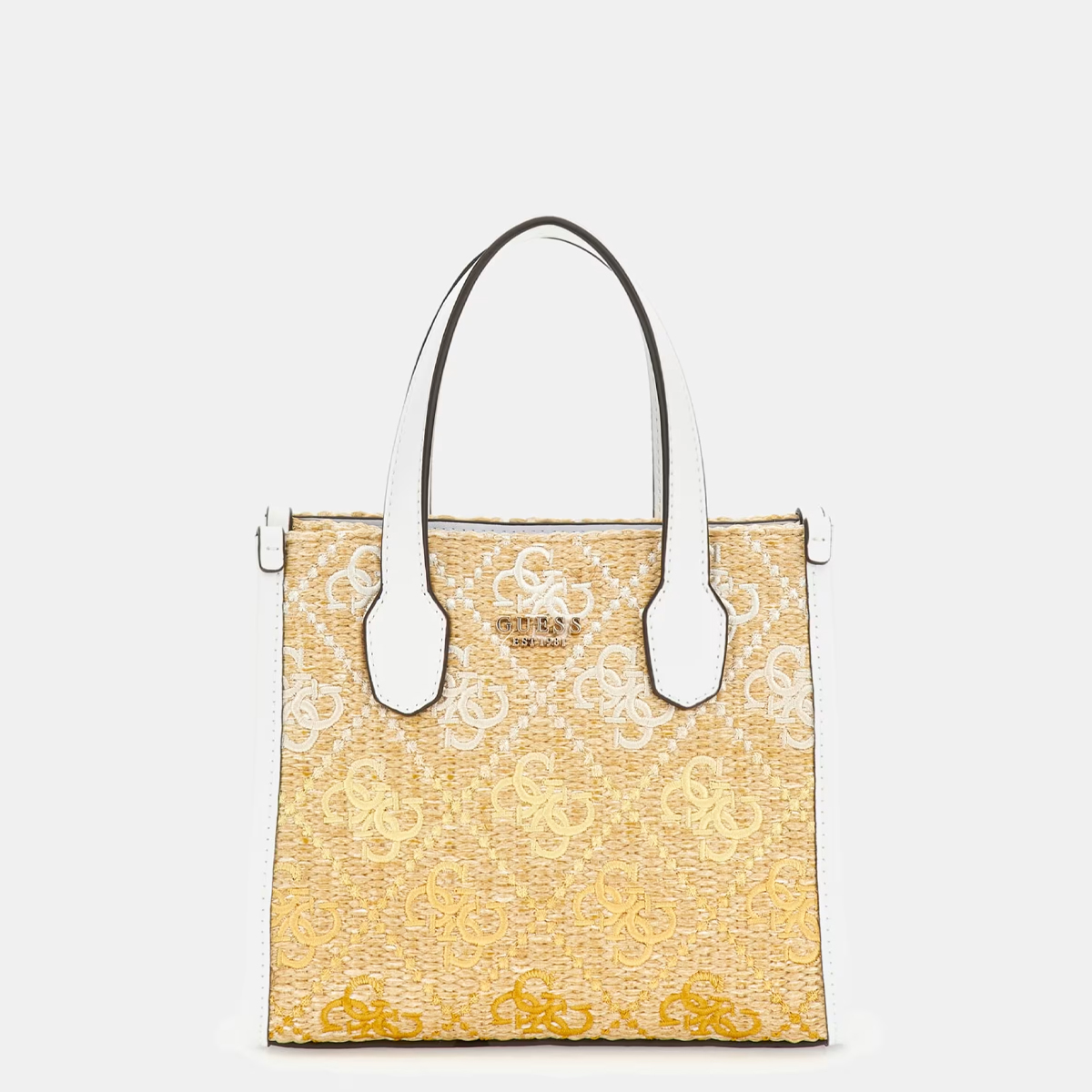 Guess Mini borsa a mano Silvana 4G Cornsilk Logo - 1 Guess Mini borsa a mano Silvana 4G Cornsilk Logo - 1