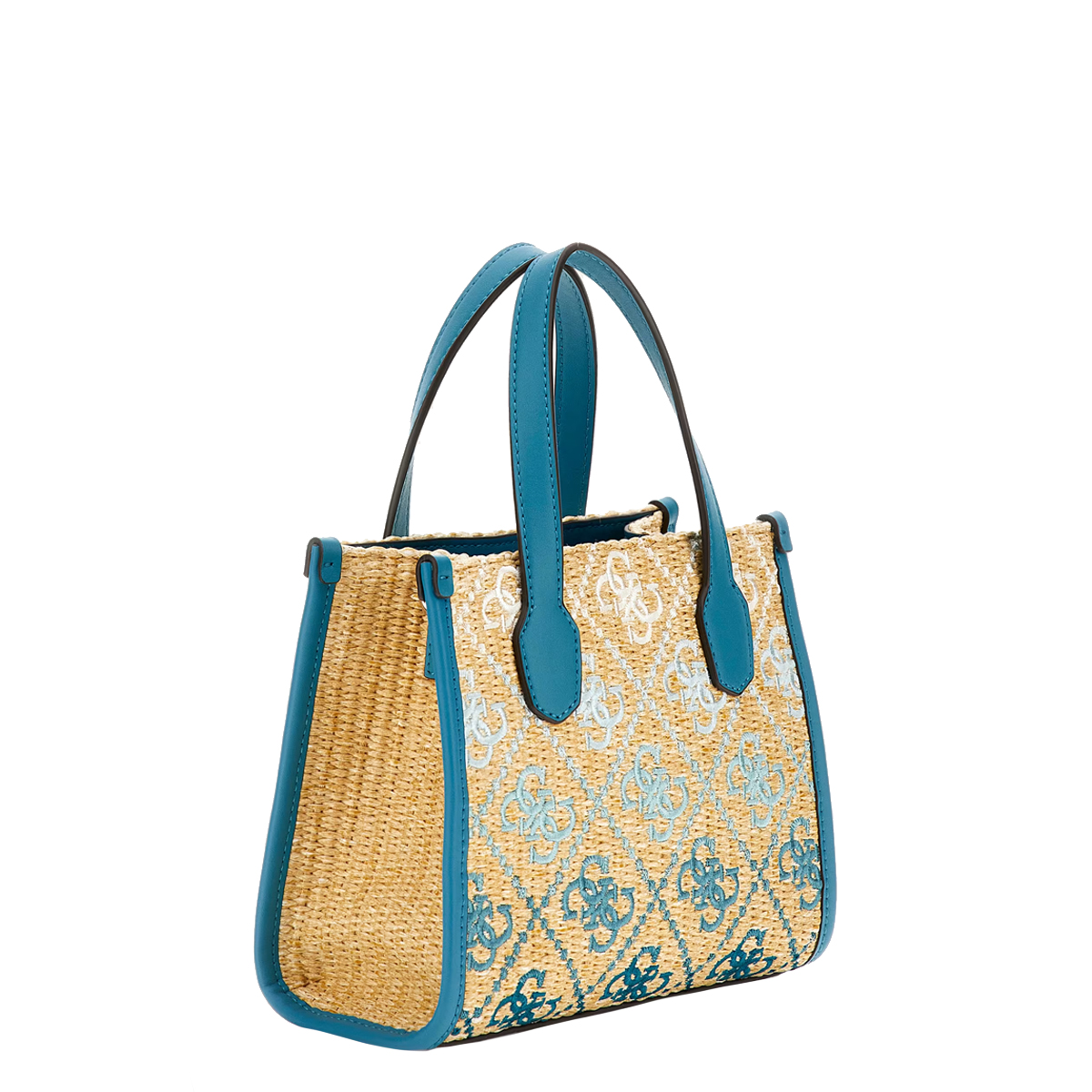 Guess Mini borsa a mano Silvana 4G Teal Logo - 4 Guess Mini borsa a mano Silvana 4G Teal Logo - 4