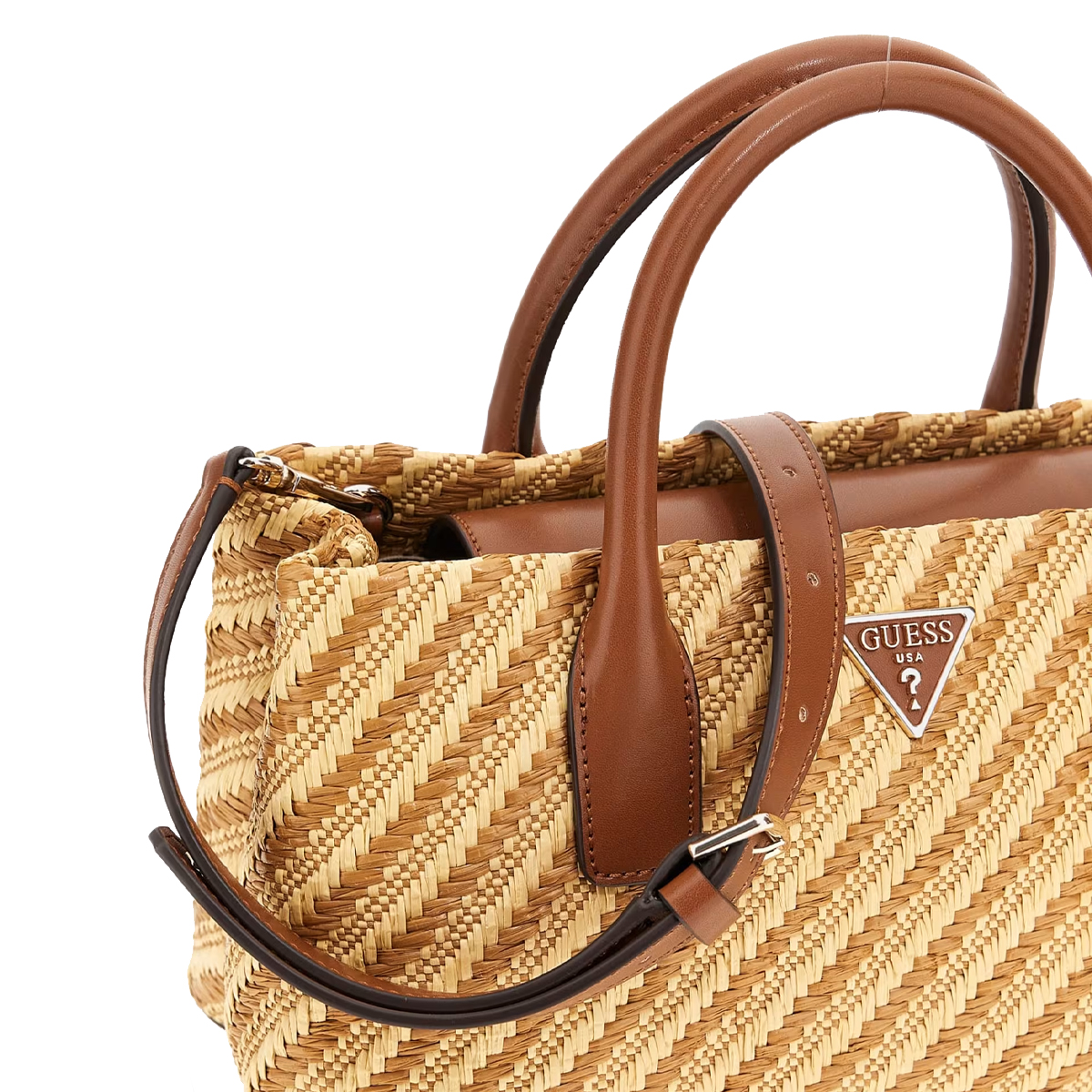 Guess Borsa a mano Simona Natural Cognac - 6 Guess Borsa a mano Simona Natural Cognac - 6