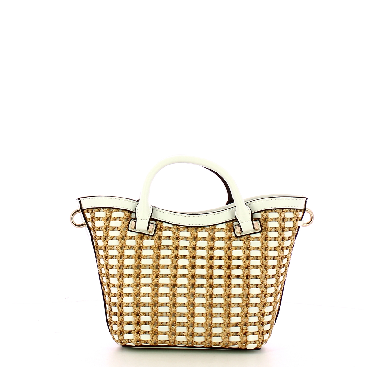 Guess Borsa a mano Atalia Mini Tote Natural White - 3 Guess Borsa a mano Atalia Mini Tote Natural White - 3