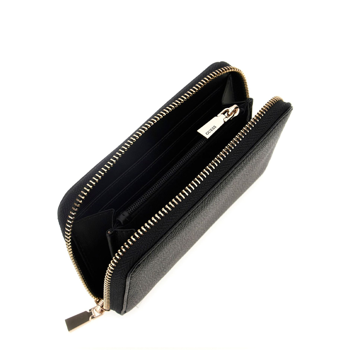 Guess Portafoglio Medio Laurel II Zip Around Black - 3 Guess Portafoglio Medio Laurel II Zip Around Black - 3