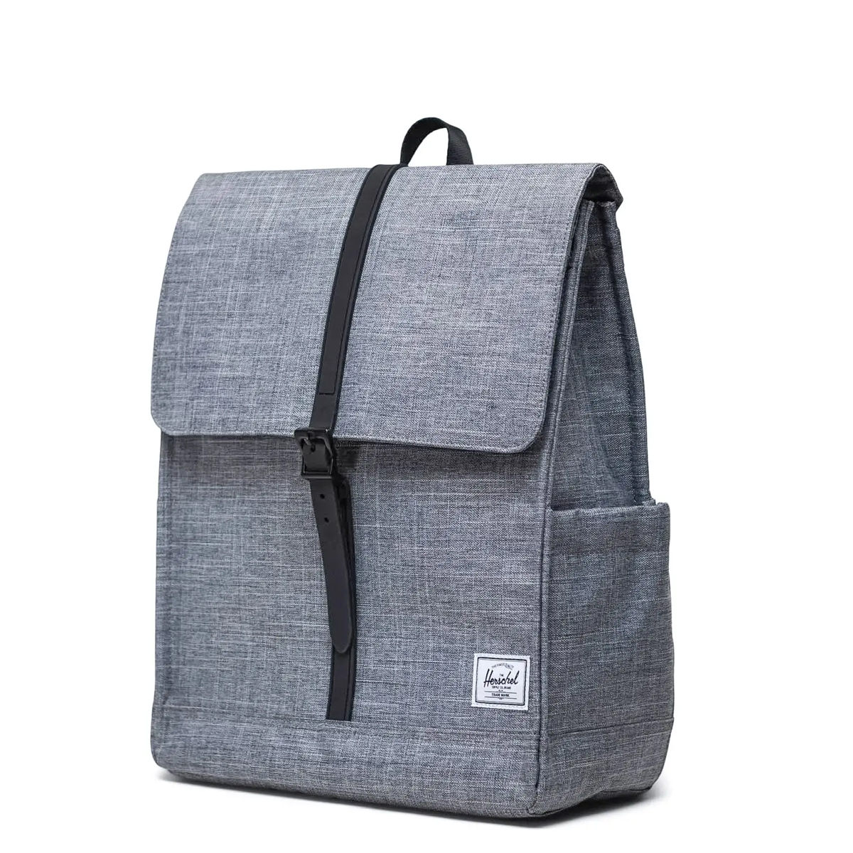 Herschel Supply Zaino City Mid 14.0 Raven Crosshatch - 4 Herschel Supply Zaino City Mid 14.0 Raven Crosshatch - 4