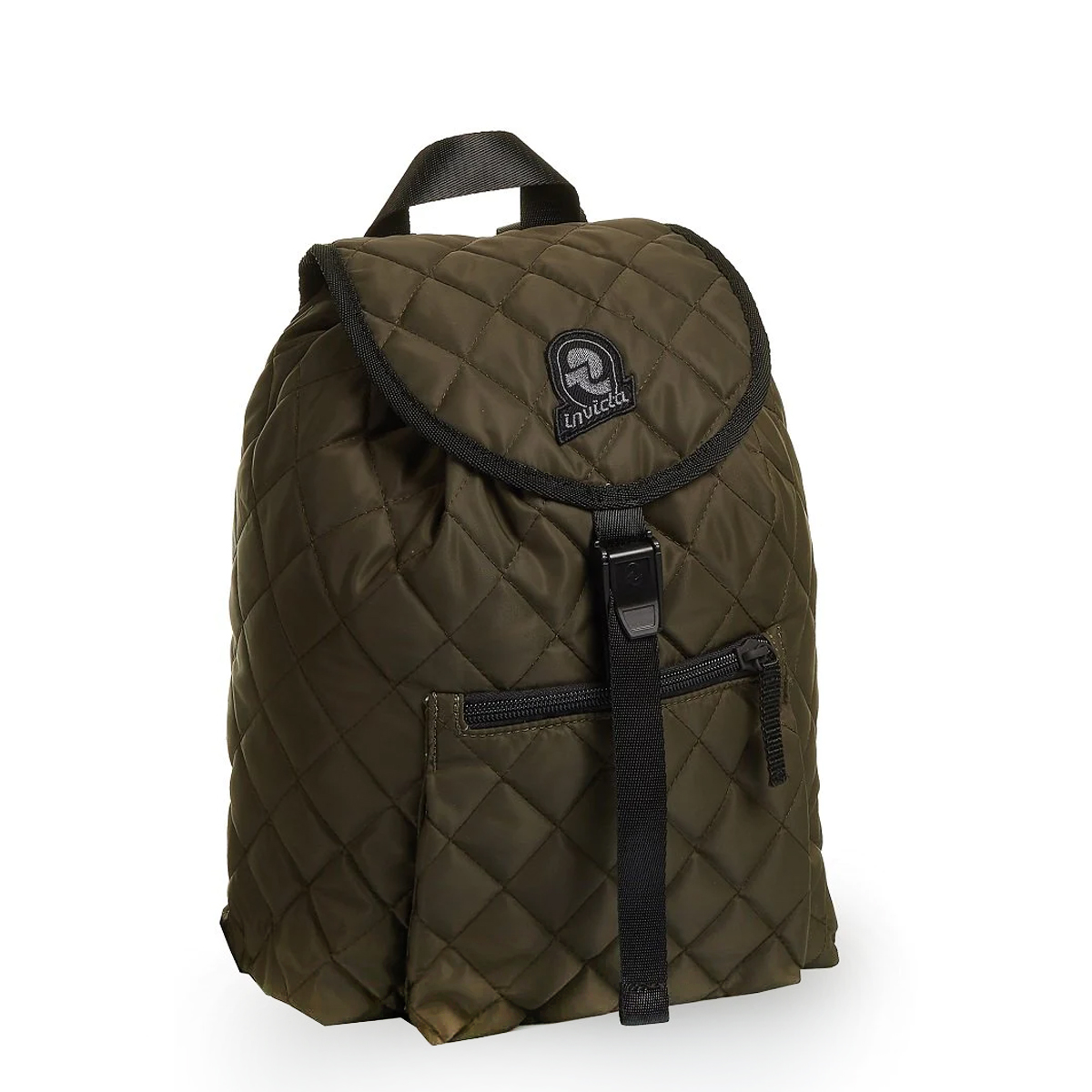 Invicta Zaino Mni Alpino Quilted Green Military - 2 Invicta Zaino Mni Alpino Quilted Green Military - 2