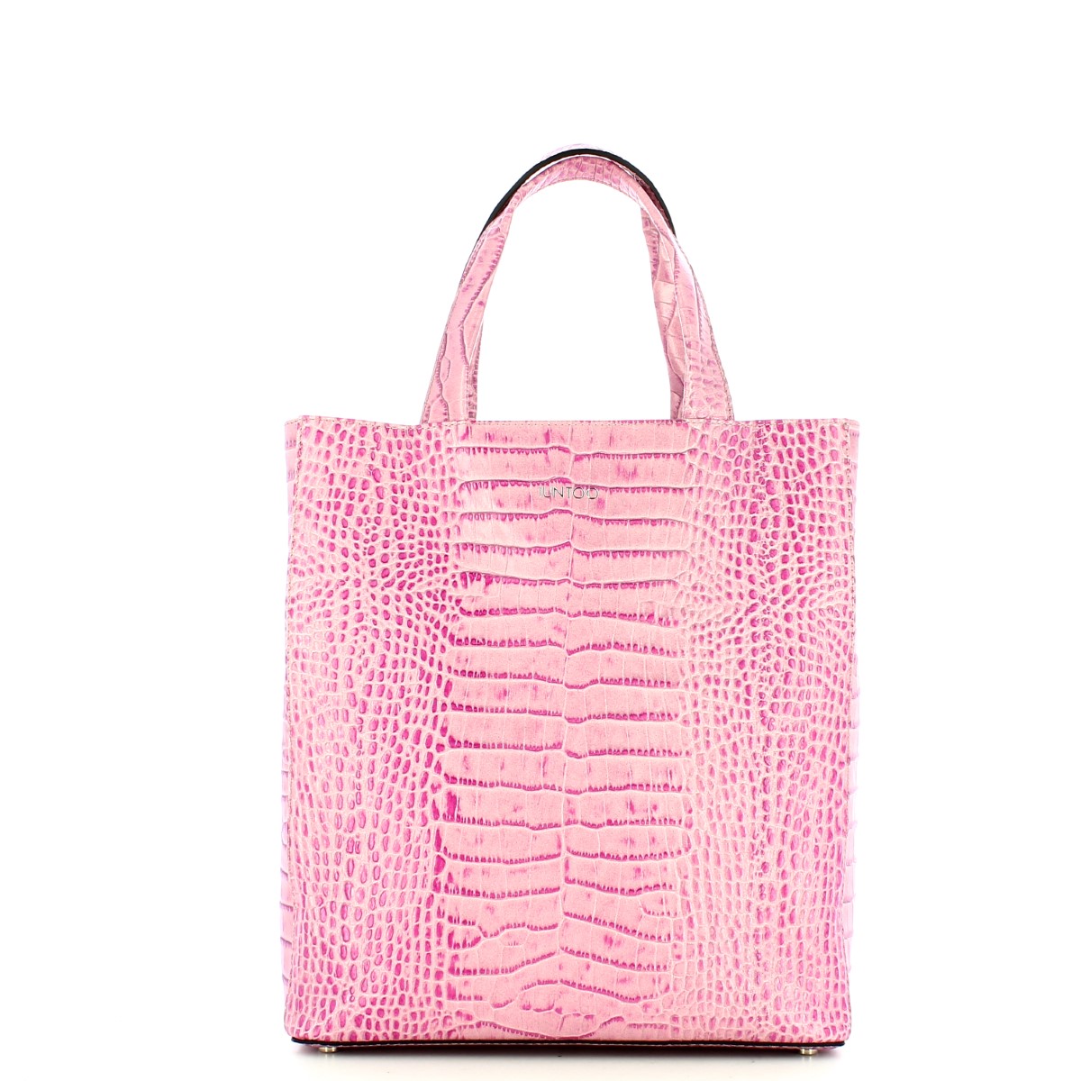 Iuntoo Shopper Grande Verticale Gioia in pelle Cocco - 1 Iuntoo Shopper Grande Verticale Gioia in pelle Cocco - 1