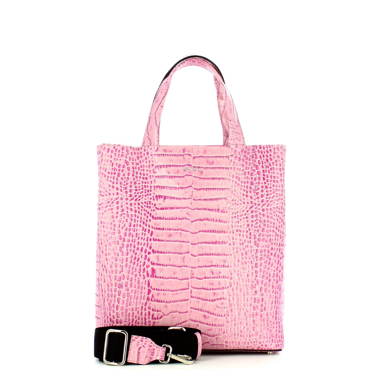 Iuntoo Shopper Grande Verticale Gioia in pelle Cocco - 4 Iuntoo Shopper Grande Verticale Gioia in pelle Cocco - 4