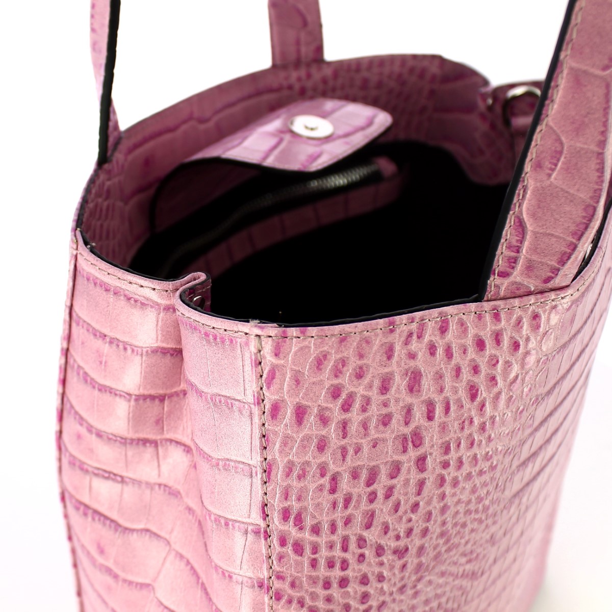 Iuntoo Shopper Grande Verticale Gioia in pelle Cocco - 5 Iuntoo Shopper Grande Verticale Gioia in pelle Cocco - 5