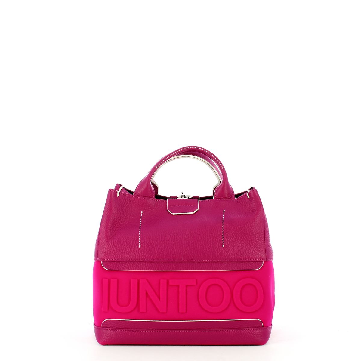 Iuntoo Shopper Piccola con logo in rilievo Pratica - 1