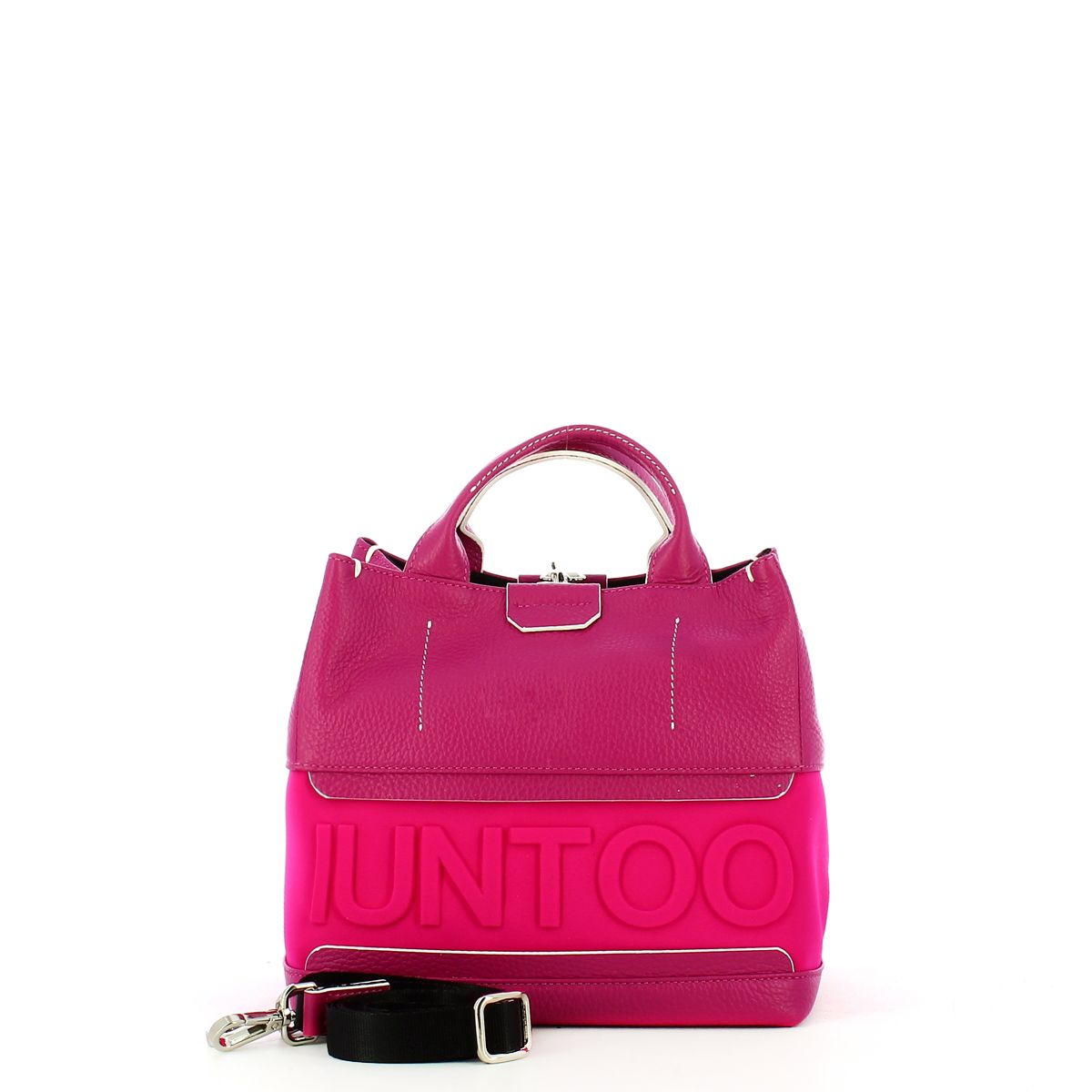Iuntoo Shopper Piccola con logo in rilievo Pratica - 4