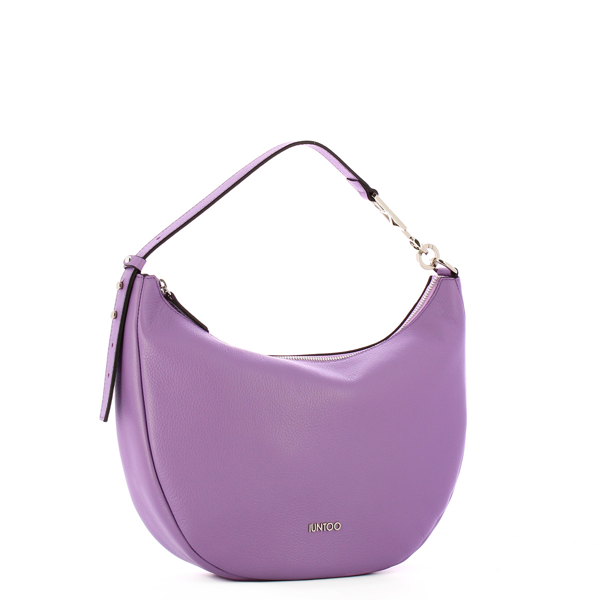 Iuntoo New Hobo Bag Piccola in pelle Armonia Orchidea - 2 Iuntoo New Hobo Bag Piccola in pelle Armonia Orchidea - 2