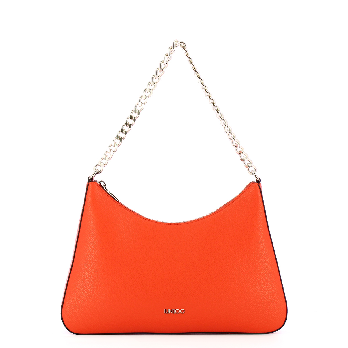 Iuntoo Borsa a spalla Grande Eleganza Tangerine - 1
