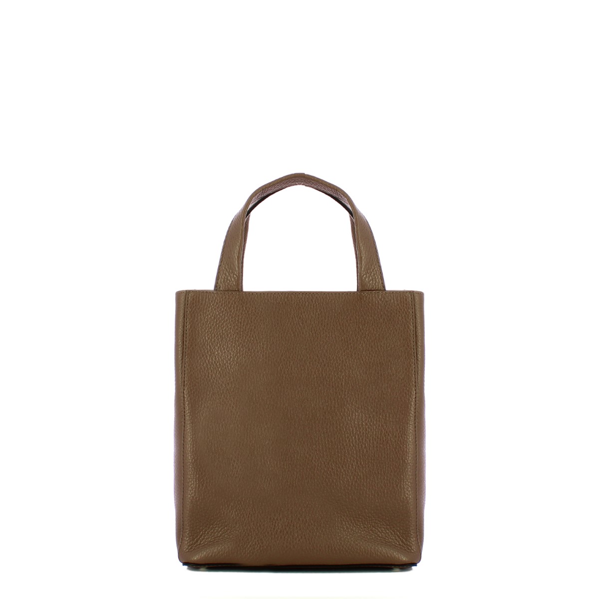 Iuntoo Shopper Verticale Piccola Armonia Fango - 3 Iuntoo Shopper Verticale Piccola Armonia Fango - 3