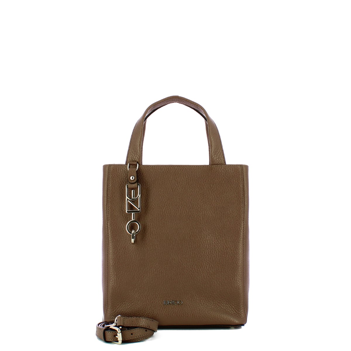 Iuntoo Shopper Verticale Piccola Armonia Fango - 4 Iuntoo Shopper Verticale Piccola Armonia Fango - 4