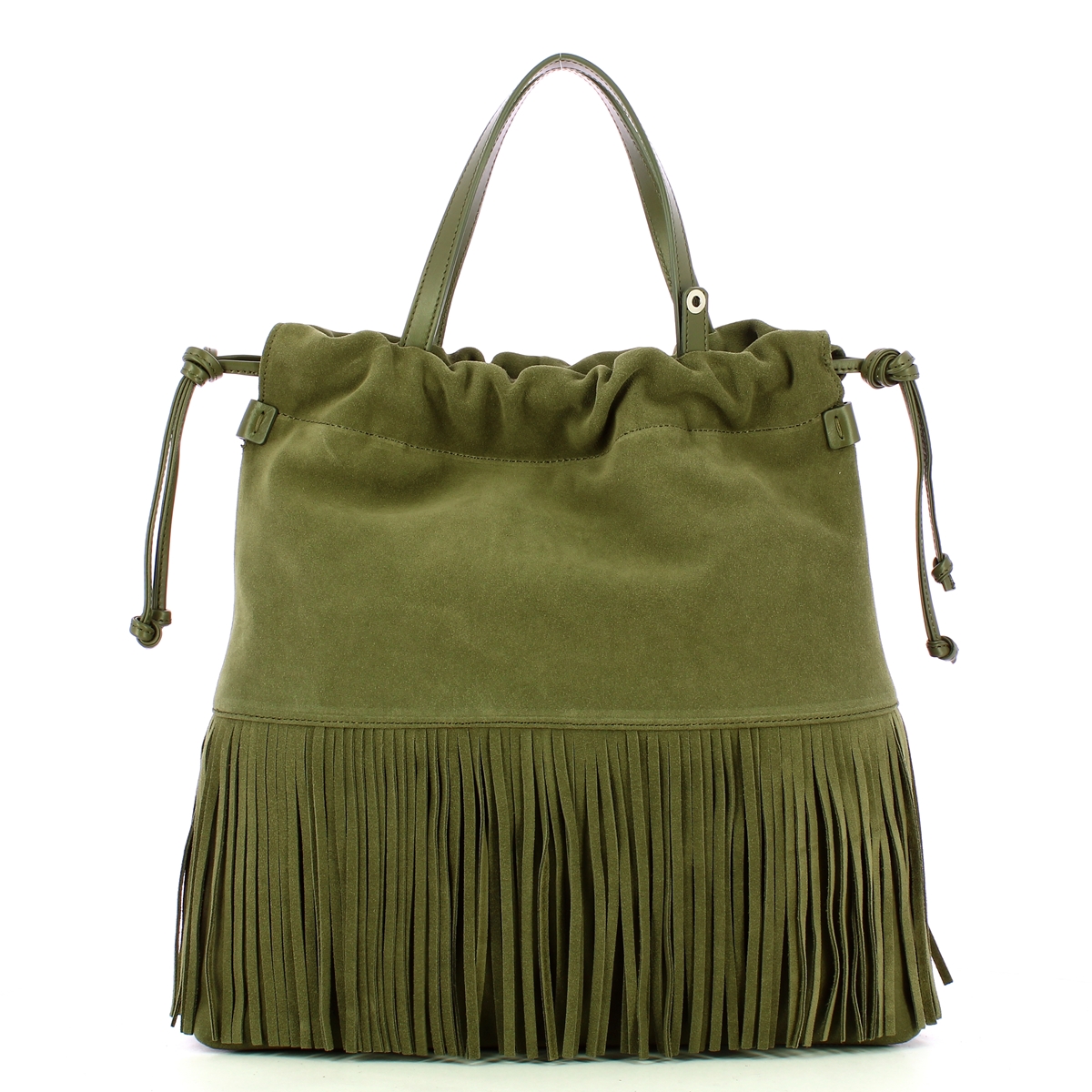 Iuntoo Sacca Frange Grande Verde - 3 Iuntoo Sacca Frange Grande Verde - 3