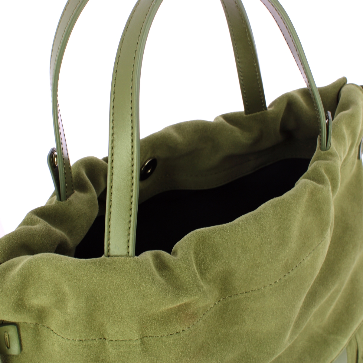 Iuntoo Sacca Frange Grande Verde - 5 Iuntoo Sacca Frange Grande Verde - 5