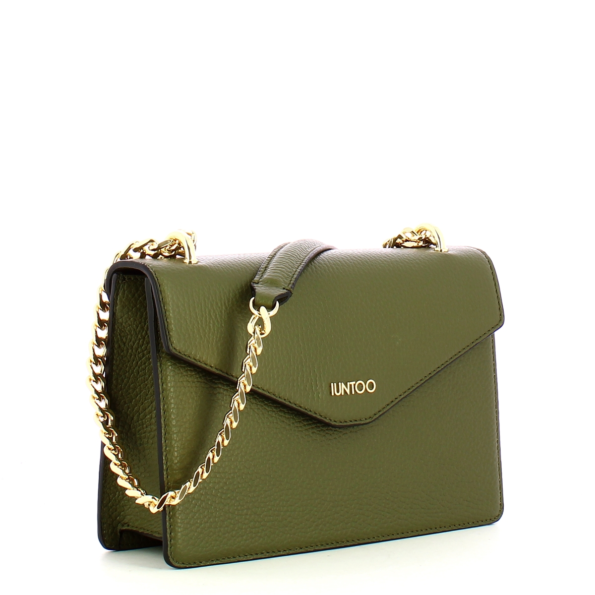Iuntoo Tracolla con Patta Eleganza Verde - 2 Iuntoo Tracolla con Patta Eleganza Verde - 2