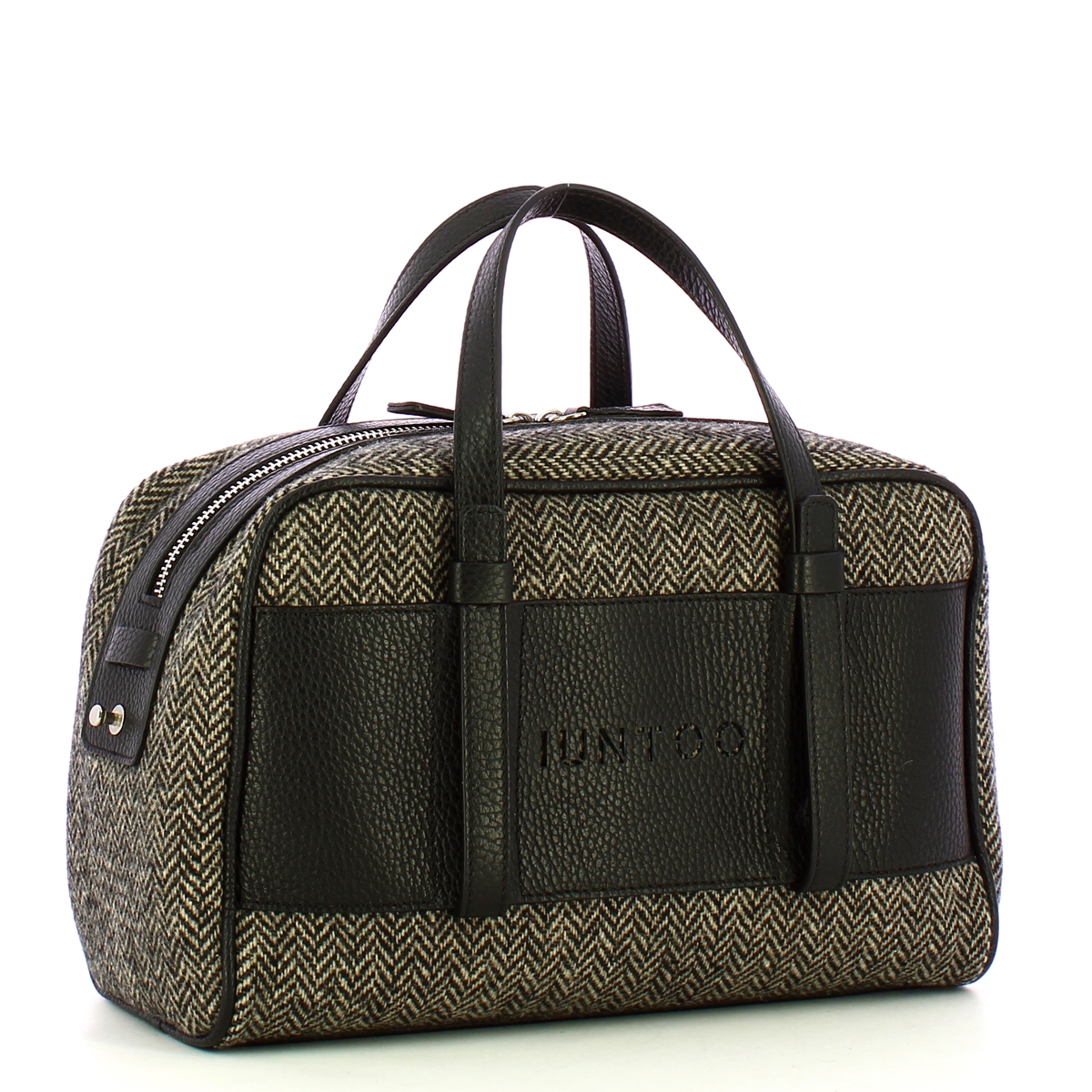 Iuntoo Bauletto Piccolo Spigato Nero - 2
