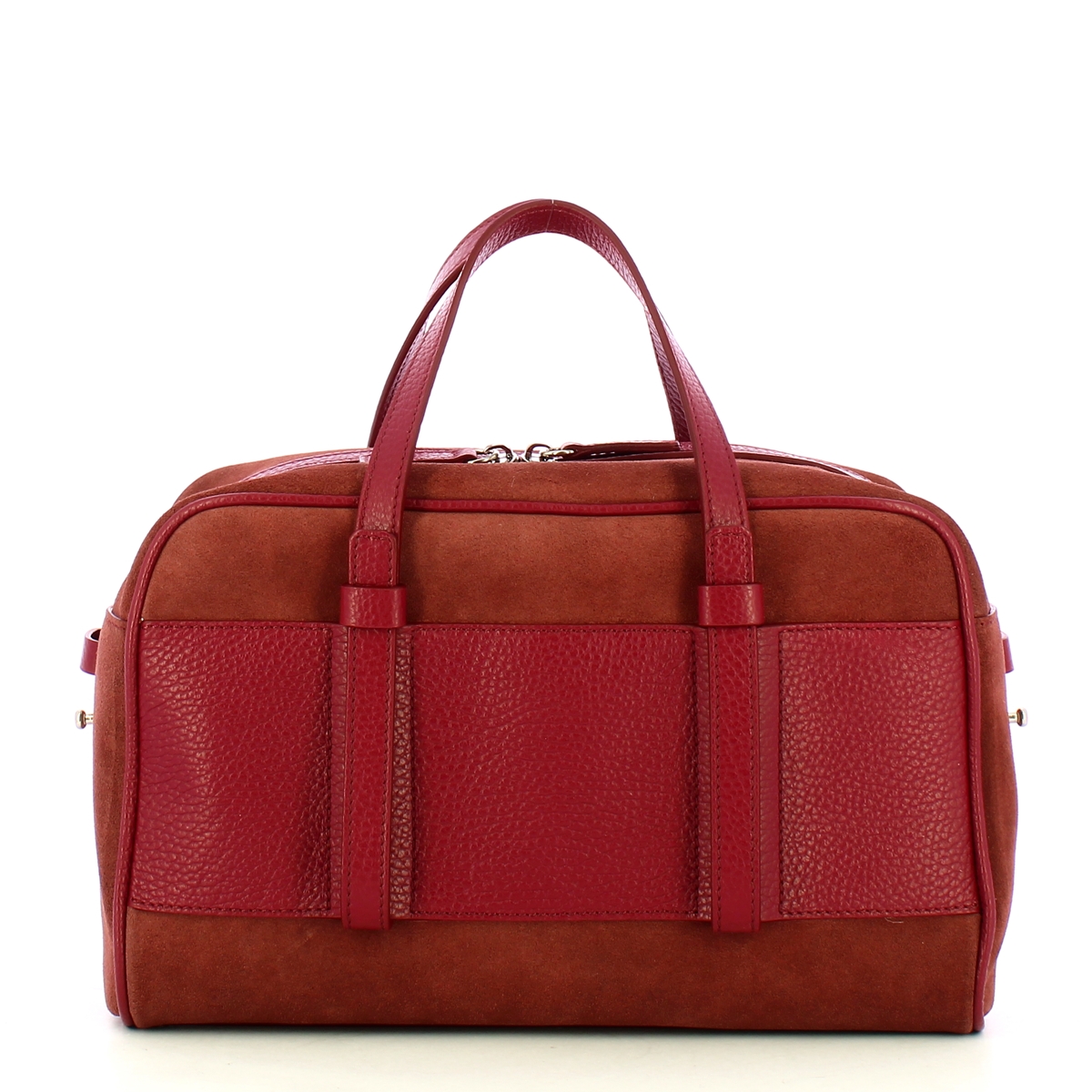 Iuntoo Bauletto Piccolo Camoscio Bordeaux - 3 Iuntoo Bauletto Piccolo Camoscio Bordeaux - 3