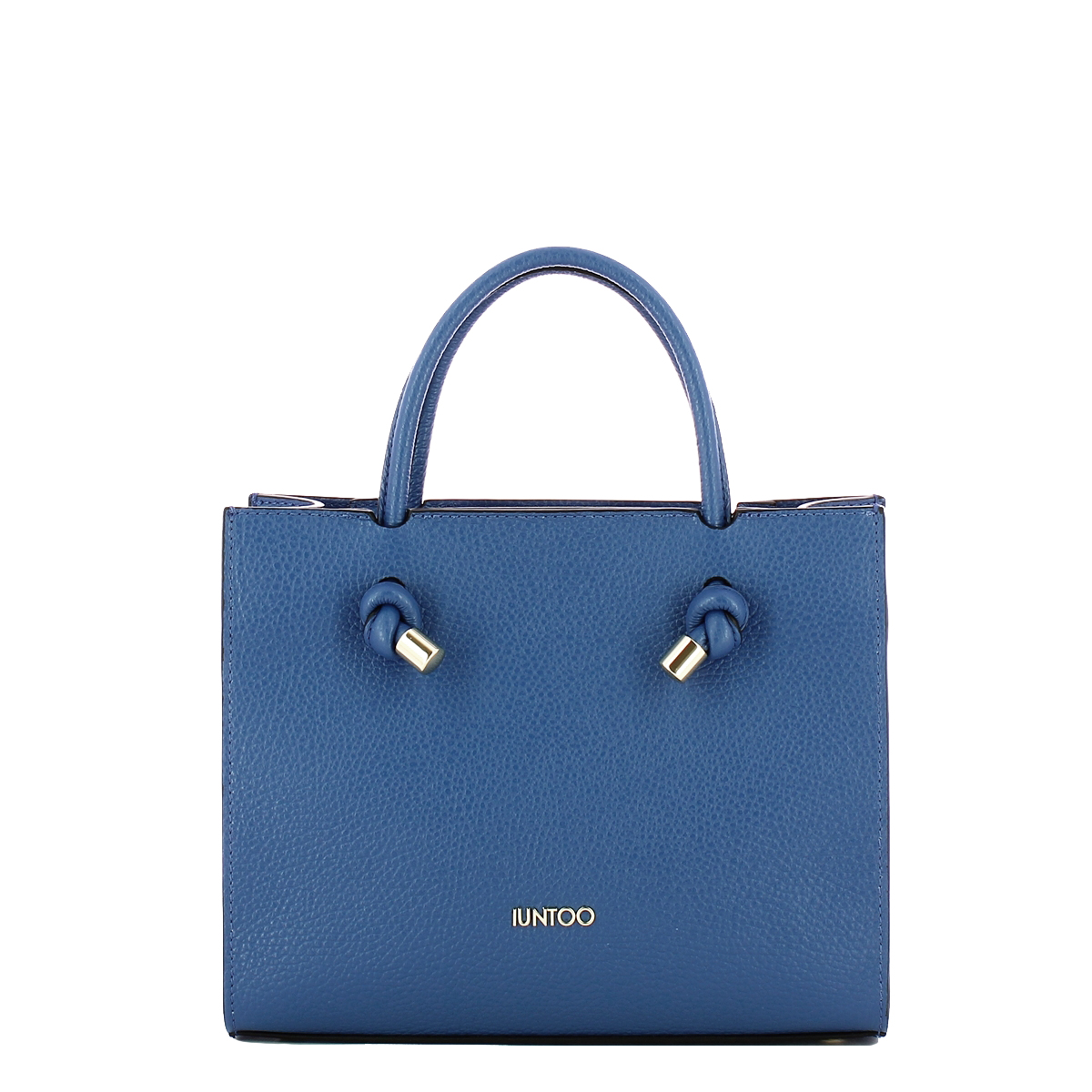 Iuntoo Borsa a mano Piccola Nodo Armonia Bluette - 1 Iuntoo Borsa a mano Piccola Nodo Armonia Bluette - 1