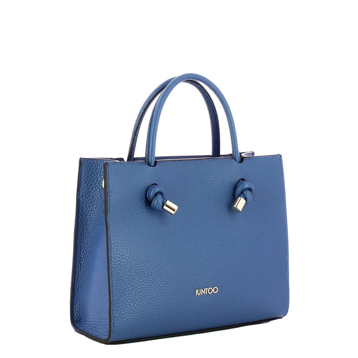 Iuntoo Borsa a mano Piccola Nodo Armonia Bluette - 2 Iuntoo Borsa a mano Piccola Nodo Armonia Bluette - 2