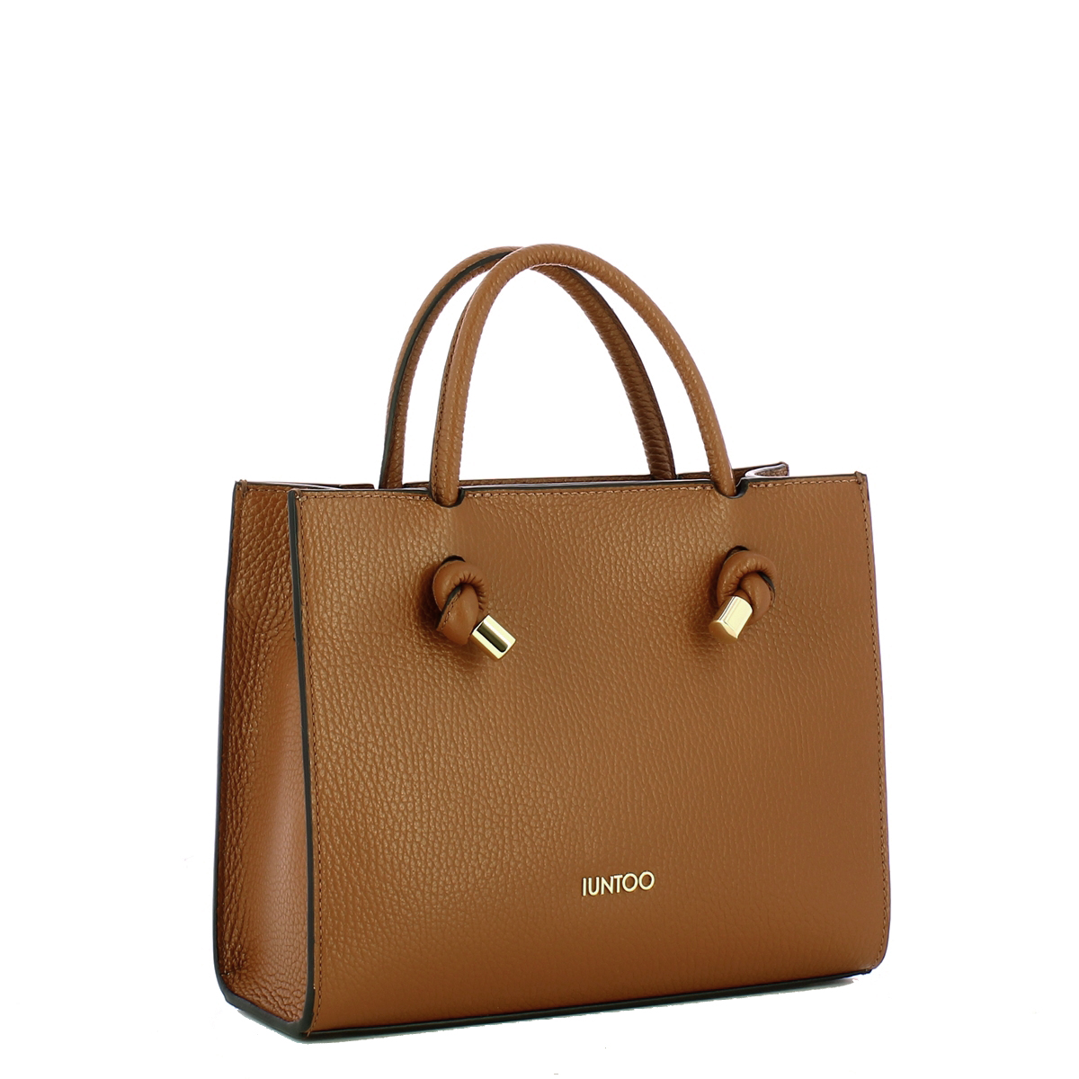 Iuntoo Borsa a mano Piccola Nodo Armonia Cuoio - 2 Iuntoo Borsa a mano Piccola Nodo Armonia Cuoio - 2