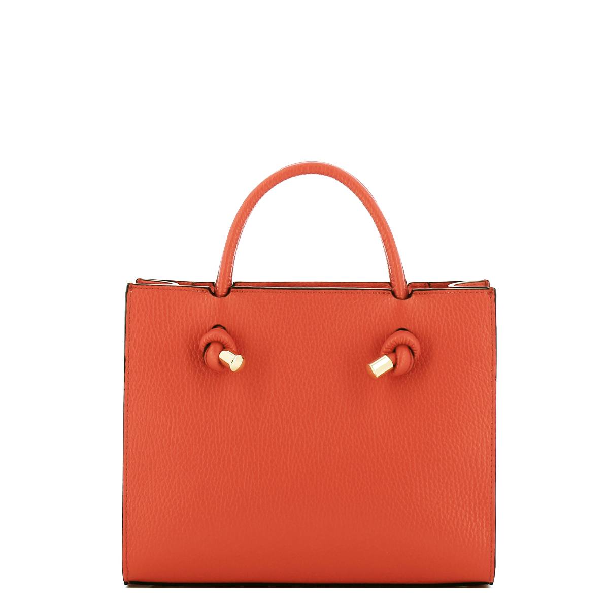 Iuntoo Borsa a mano Piccola Nodo Armonia Arancio - 3 Iuntoo Borsa a mano Piccola Nodo Armonia Arancio - 3