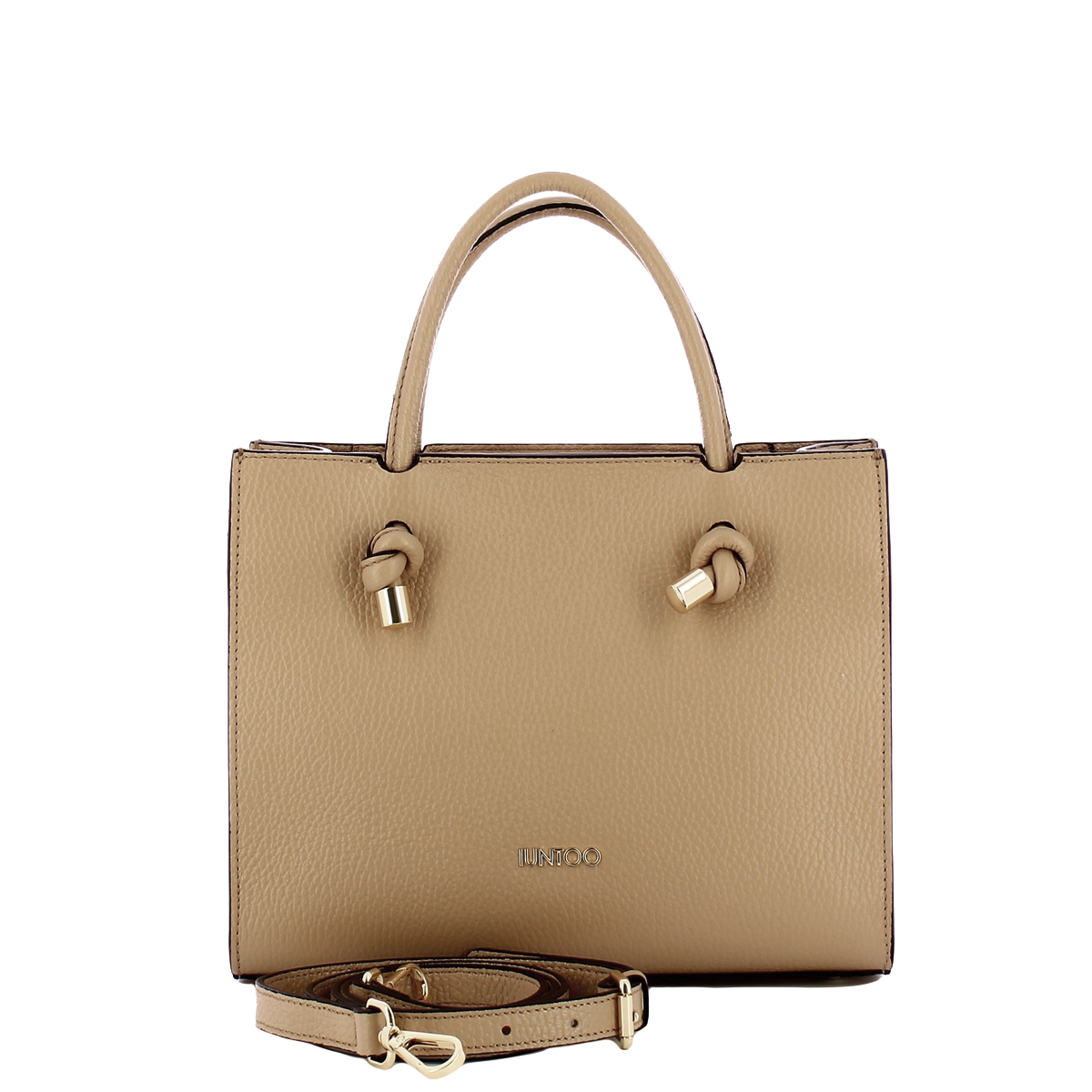 Iuntoo Borsa a mano Piccola Nodo Armonia Cammello - 6 Iuntoo Borsa a mano Piccola Nodo Armonia Cammello - 6