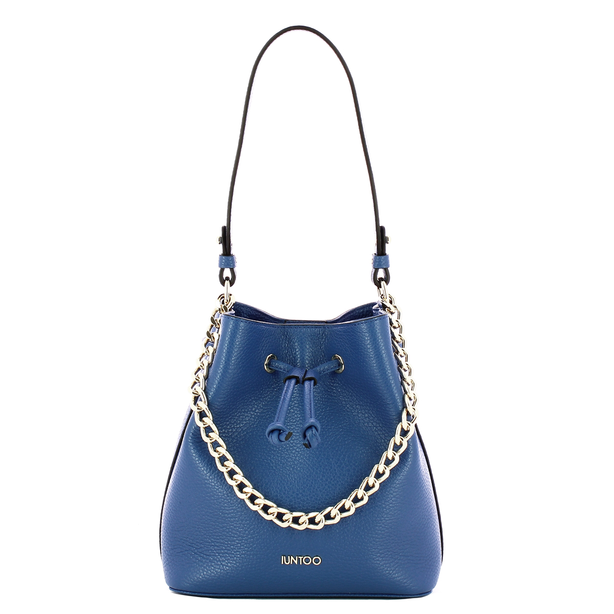 Iuntoo Bucket Bag Eleganza Bluette - 1 Iuntoo Bucket Bag Eleganza Bluette - 1