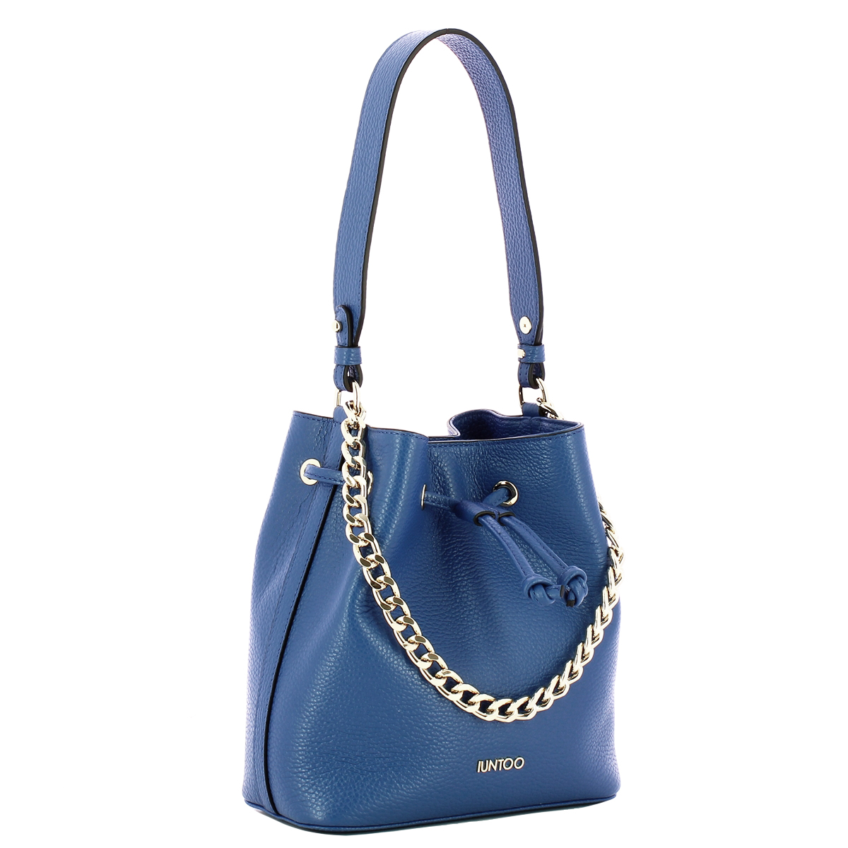 Iuntoo Bucket Bag Eleganza Bluette - 2 Iuntoo Bucket Bag Eleganza Bluette - 2