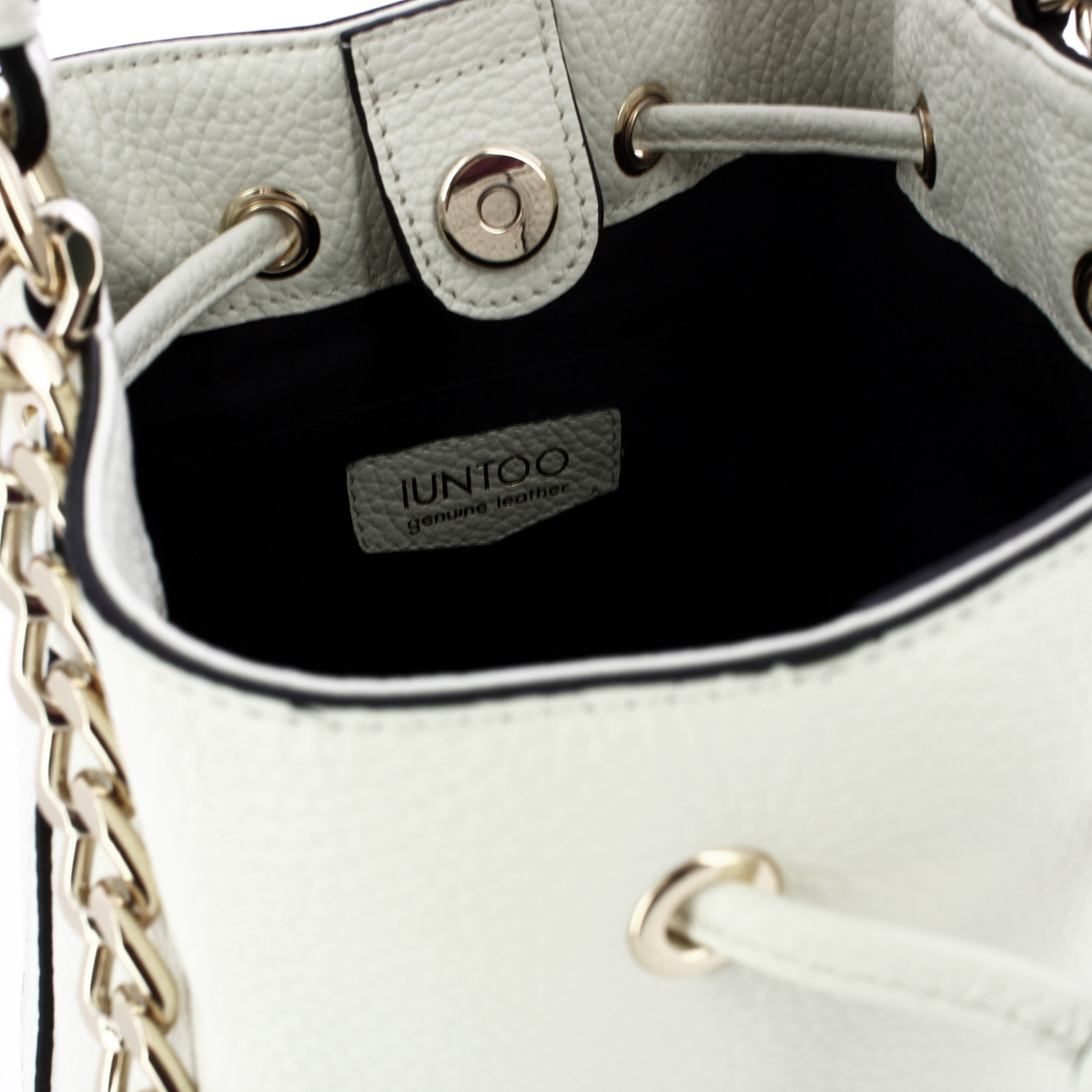 Iuntoo Bucket Bag Eleganza Bianco - 4 Iuntoo Bucket Bag Eleganza Bianco - 4
