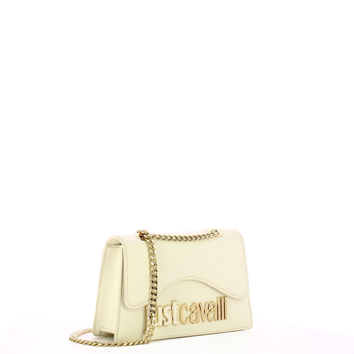 Just Cavalli Mini Borsa a spalla Metal Lettering White - 2 Just Cavalli Mini Borsa a spalla Metal Lettering White - 2