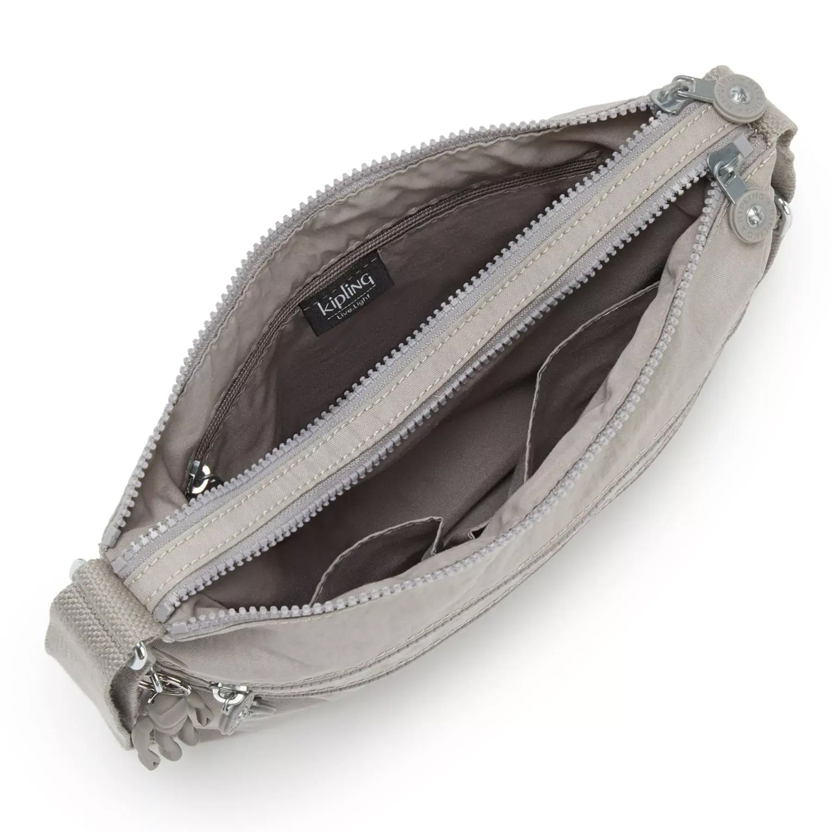 Kipling Tracolla Media Alvar Grey Gris - 2 Kipling Tracolla Media Alvar Grey Gris - 2