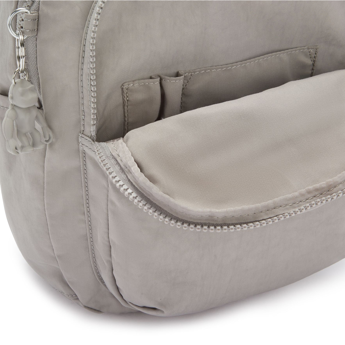 Kipling Zainetto Seoul S Grey Gris - 6 Kipling Zainetto Seoul S Grey Gris - 6