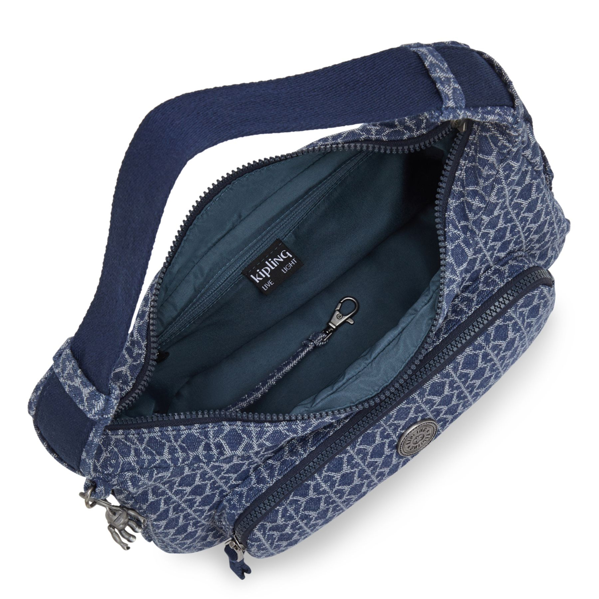 Kipling Sottospalla Karis S Signature Denim - 4 Kipling Sottospalla Karis S Signature Denim - 4
