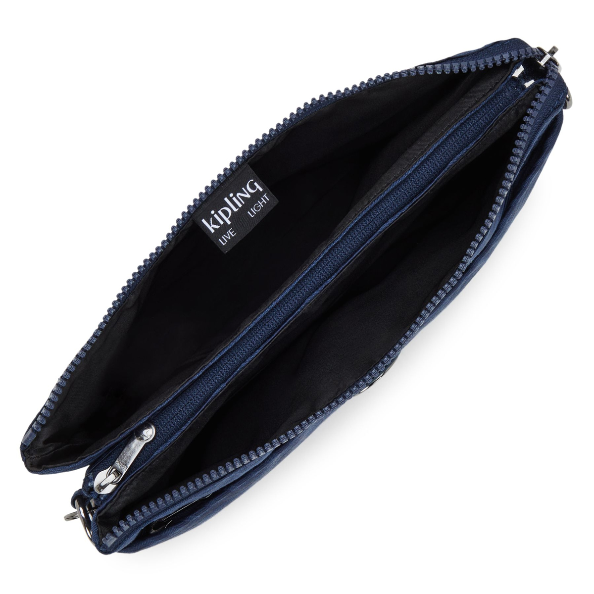 Kipling Tracolla Riri L Night Ocean Jacquard - 4 Kipling Tracolla Riri L Night Ocean Jacquard - 4
