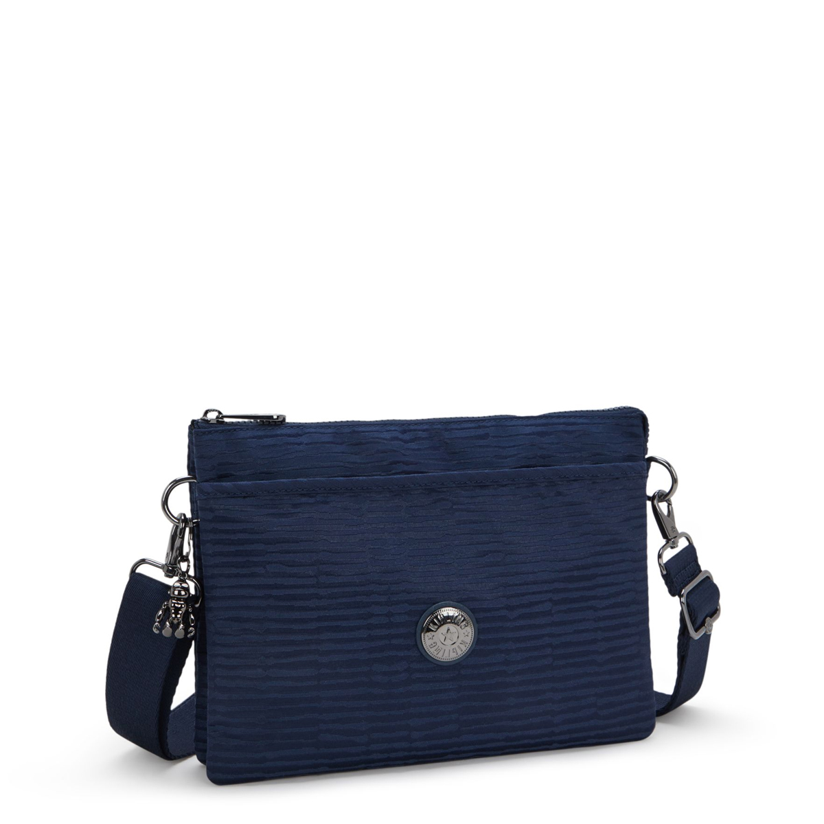 Kipling Tracolla Riri L Night Ocean Jacquard - 5 Kipling Tracolla Riri L Night Ocean Jacquard - 5