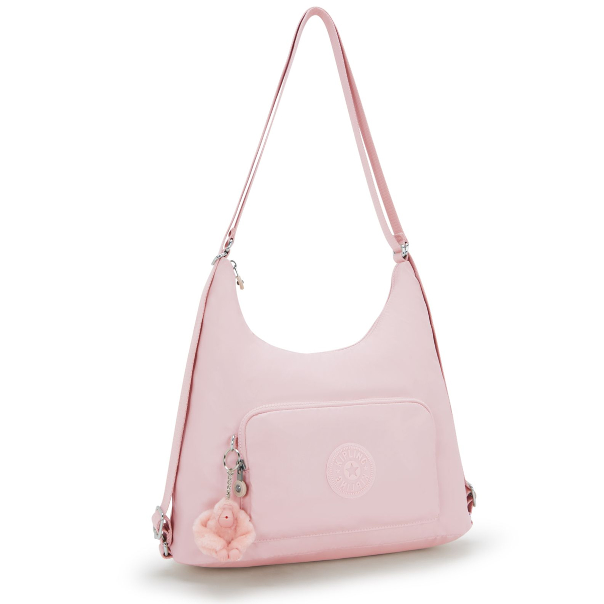 Kipling Borsa a spalla Trasformabile Yenna Pink Shine - 5 Kipling Borsa a spalla Trasformabile Yenna Pink Shine - 5