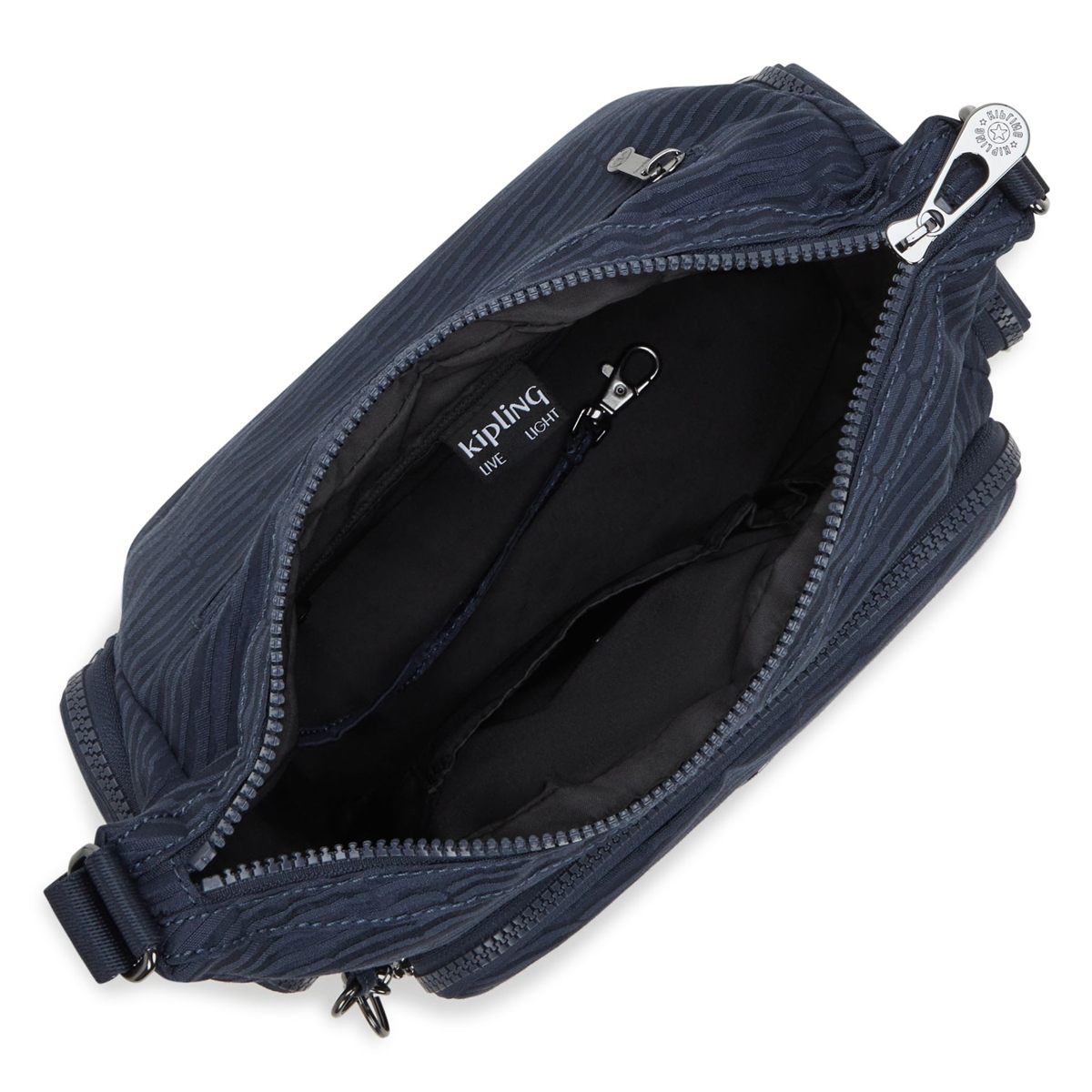 Kipling Tracolla Gabb S Night Ocean Jacquard - 4 Kipling Tracolla Gabb S Night Ocean Jacquard - 4