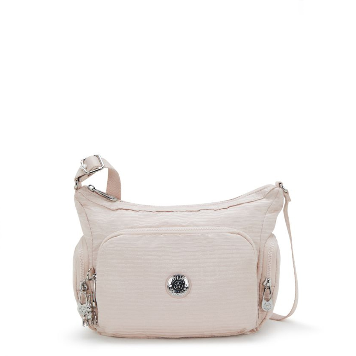 Kipling Tracolla Gabb S Pink Pearl Jacquard - 1 Kipling Tracolla Gabb S Pink Pearl Jacquard - 1