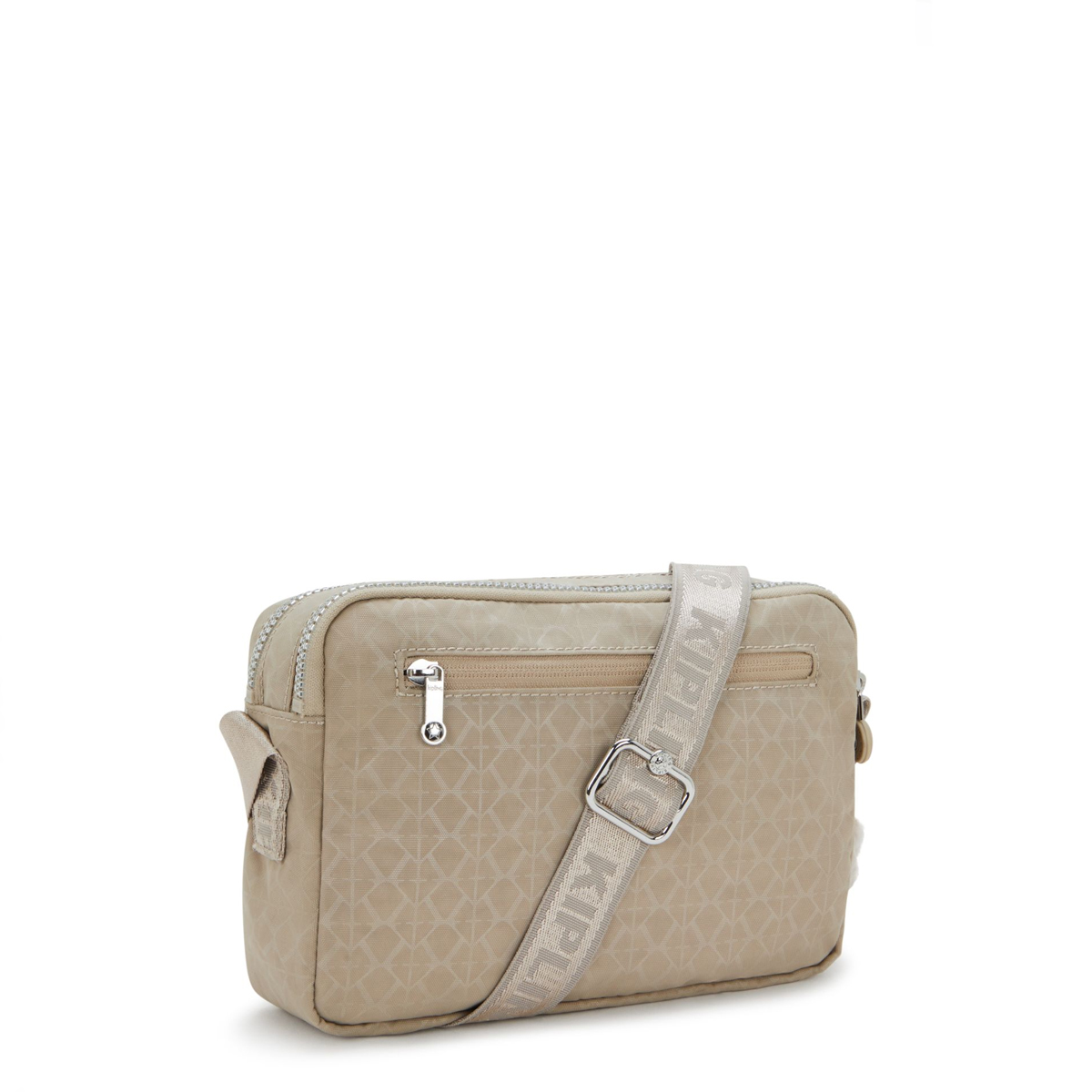 Kipling Tracollina Abanu M Zip Glorious Beige Silver - 3 Kipling Tracollina Abanu M Zip Glorious Beige Silver - 3