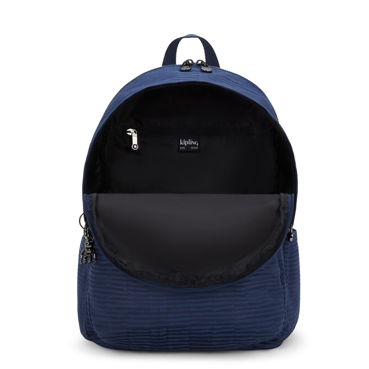 Kipling Zaino Delia M Night Ocean Jacquard - 4 Kipling Zaino Delia M Night Ocean Jacquard - 4