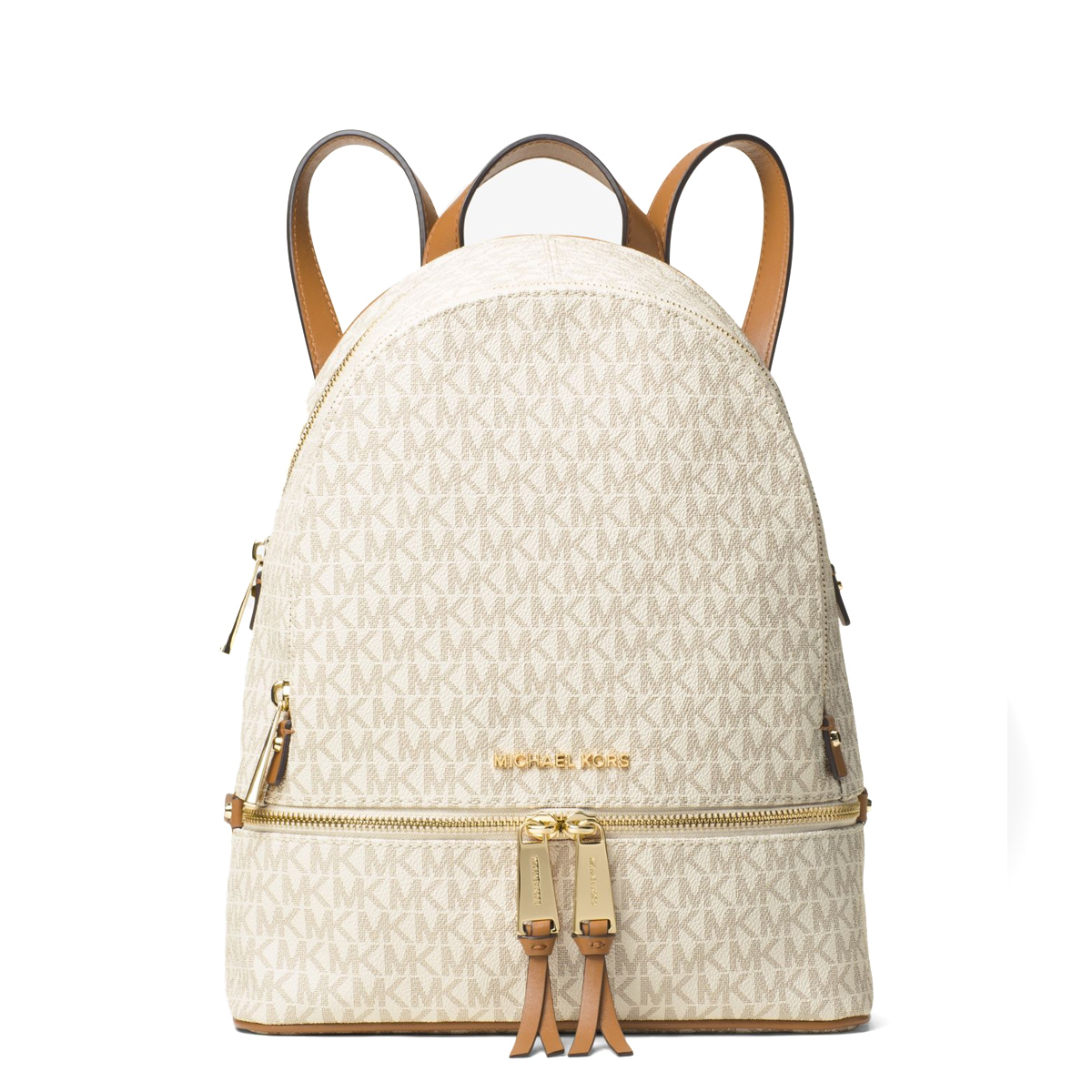Michael Kors Zaino Rhea Medium logato Vanilla - 1 Michael Kors Zaino Rhea Medium logato Vanilla - 1
